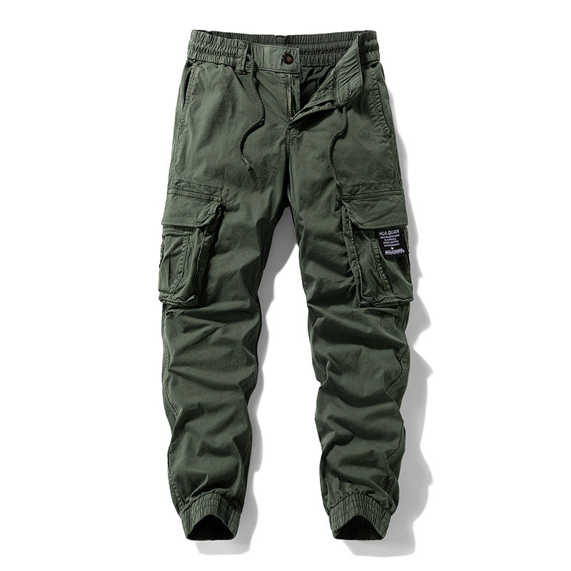 Herren Leichte Ripstop-Cargo-Jogger mit Komfortbund, Organizer‑Taschen und geripptem Knöchelabschluss Drune