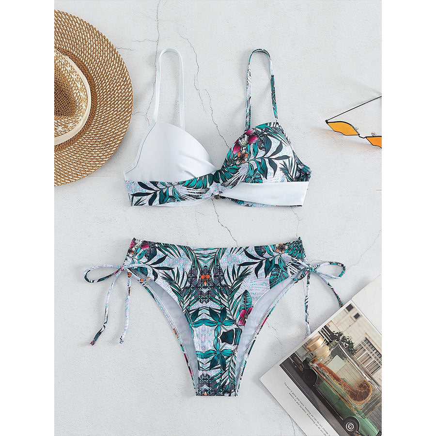 Damen Design-Bikini mit modernem Wickel-Detail Drune