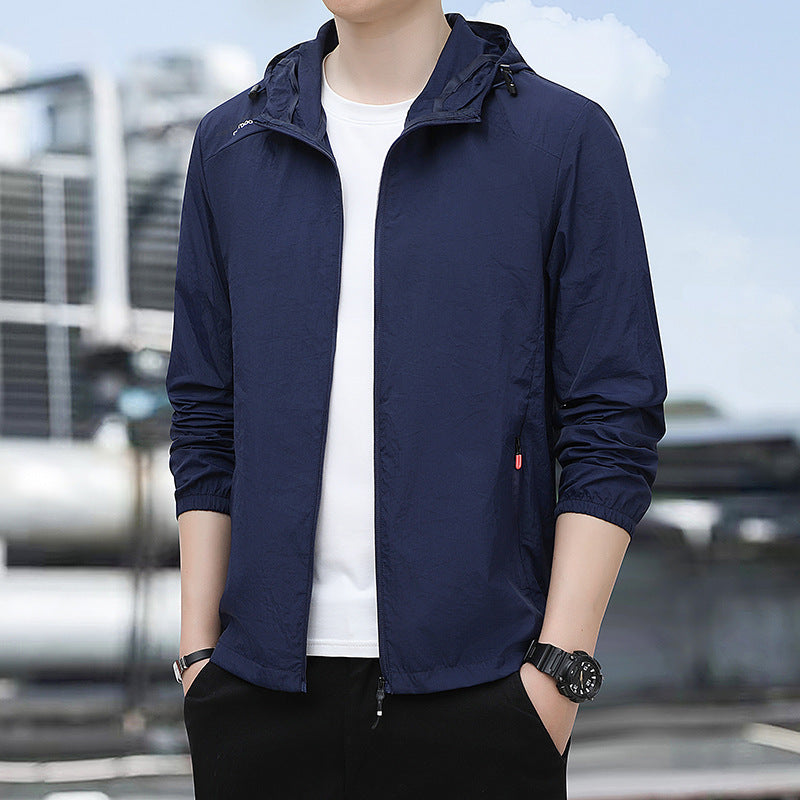 Herren Leichte wasserdichte Windjacke Drune