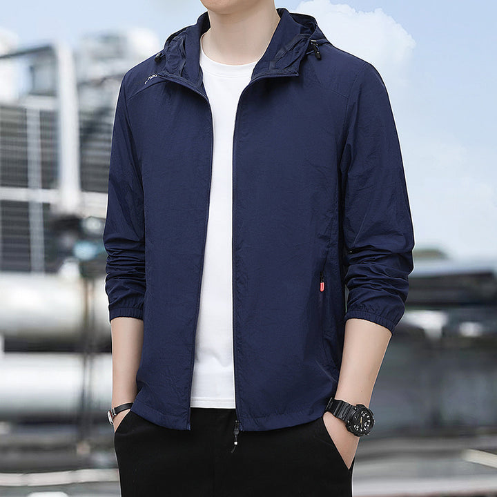 Herren Leichte wasserdichte Windjacke Drune