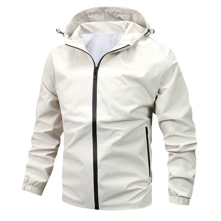 Herren Leichte Softshell‑Kapuzenjacke mit wasserabweisender Membran und versiegelten Reißverschlüssen Drune