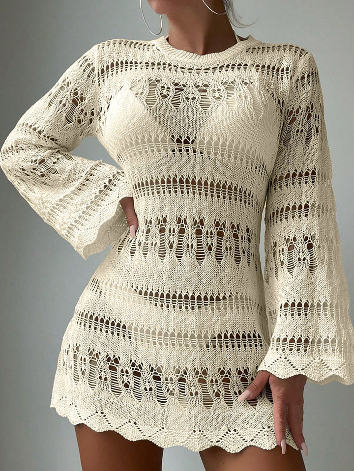Damen modisches Häkelkleid Drune