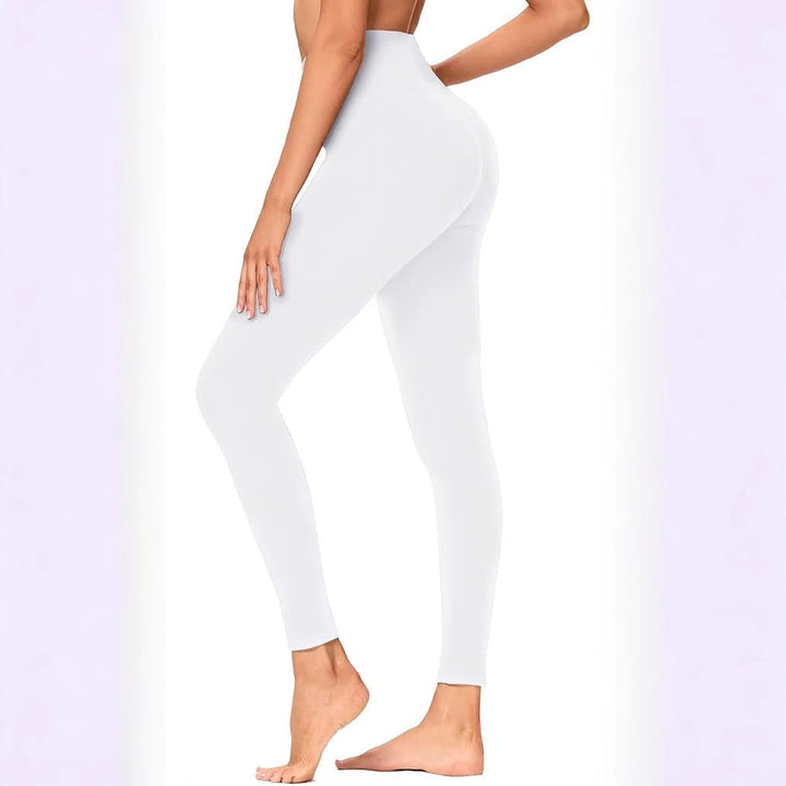 Damen Hochtaillierte Sportleggings Drune