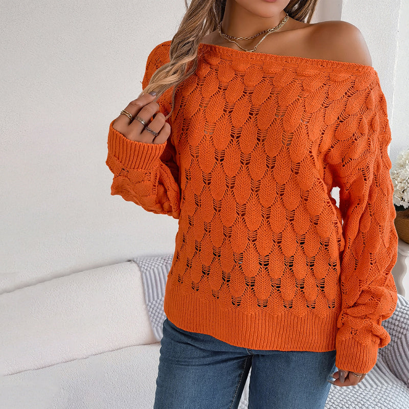 Drune | Hohlstrickpullover Mit Feinem Detailmuster
