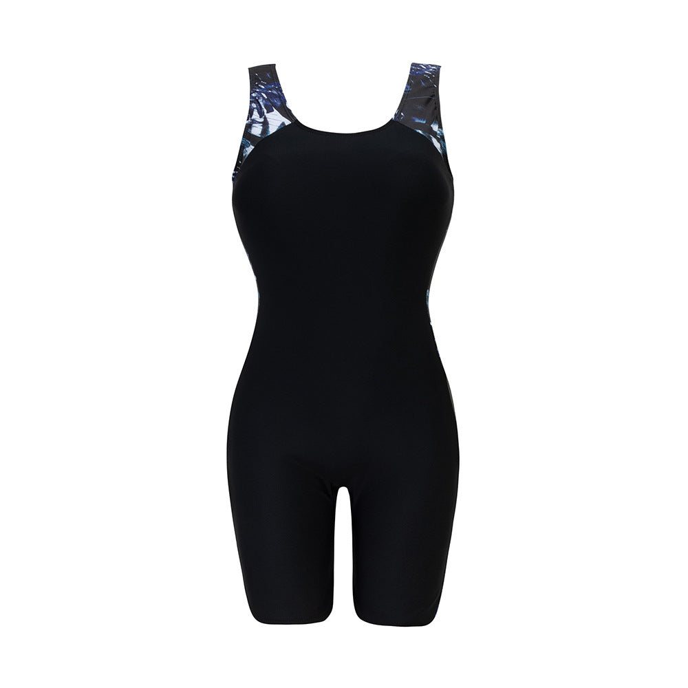 Damen Sportlicher Schwimmanzug mit figurbetonter Passform Drune