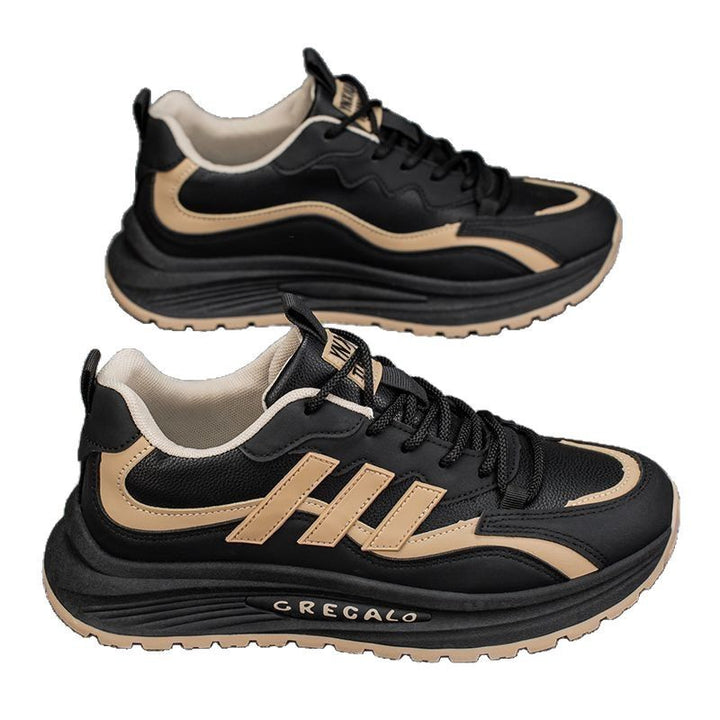 Unisex Chunky Sneaker mit gepolsterter Plattformsohle und atmungsaktivem Mesh Drune