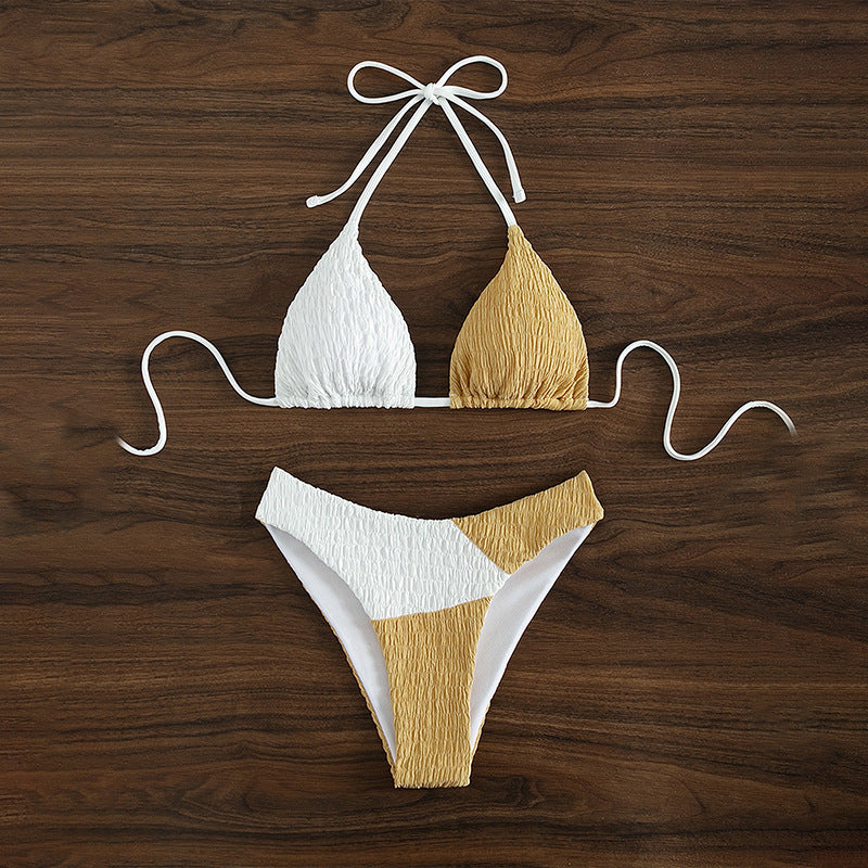 Damen Triangel-Bikini mit raffiniertem Rippdesign Drune