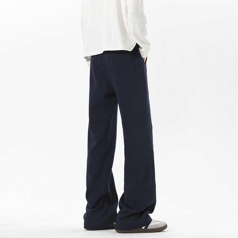Herren Oversize‑Sweathose im Baggy‑Cut mit Tunnelzug und dekorativen Nähten Drune