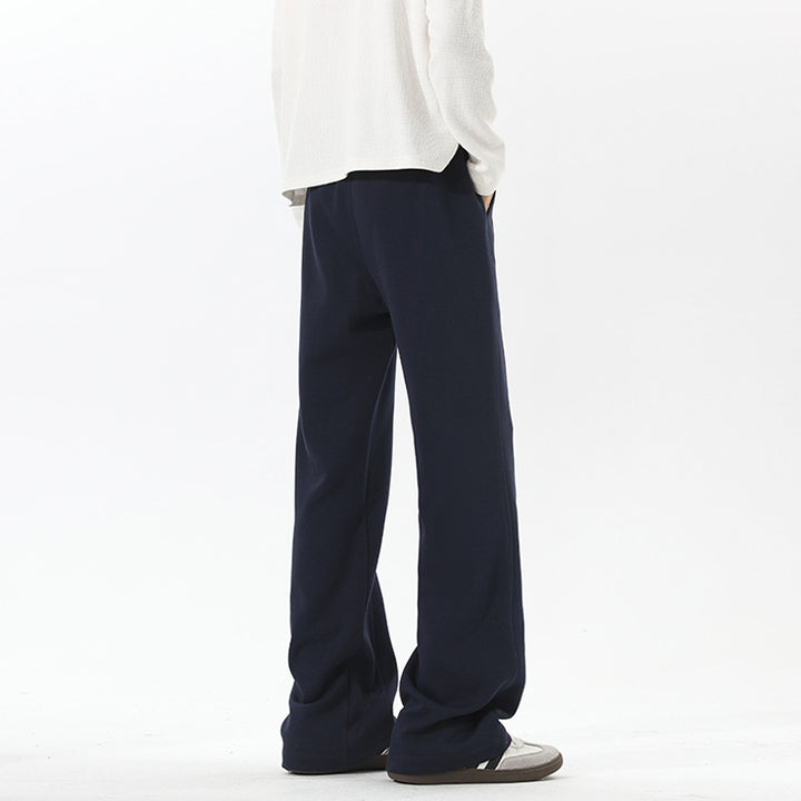 Herren Oversize‑Sweathose im Baggy‑Cut mit Tunnelzug und dekorativen Nähten Drune