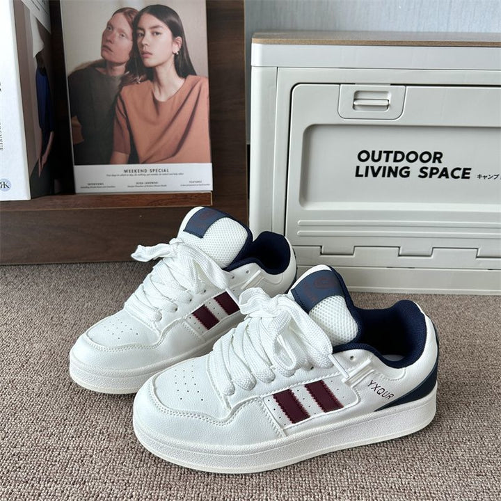 Damen Sportliche Sneakers im Retro-Look mit farblichen Akzenten Drune