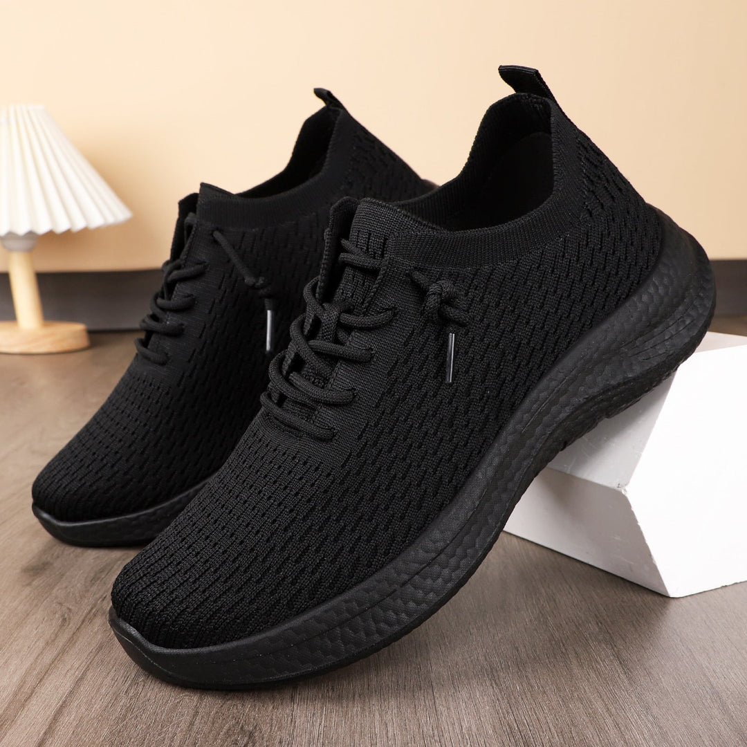 Damen Sportliche Leichtgewicht Sneakers mit flexiblem Obermaterial und rutschfester Sohle Drune