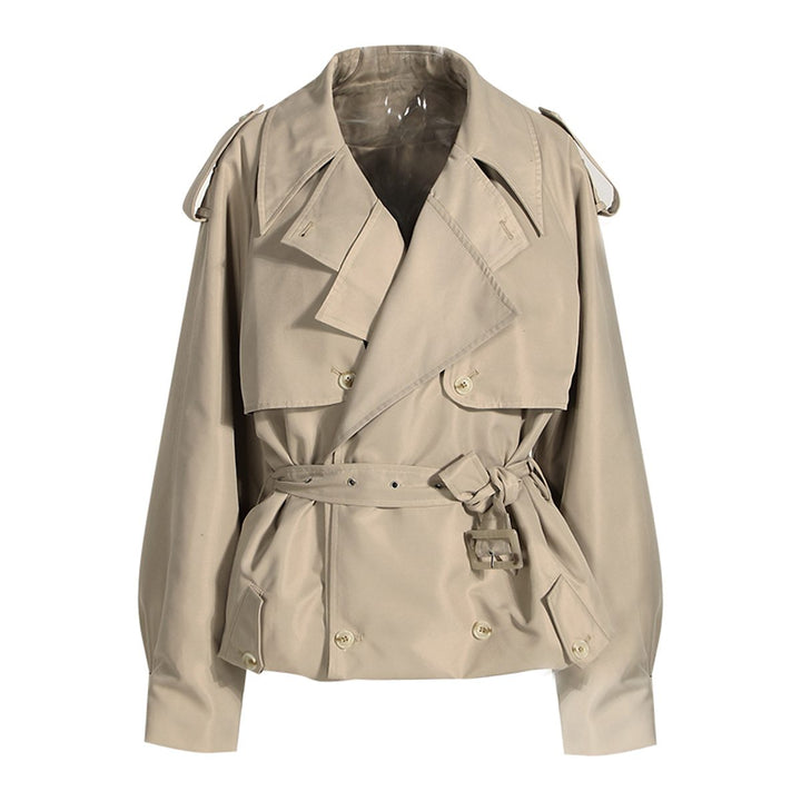 Drune | Trenchjacke - Polyester-Mischung - Modern und Vielseitig