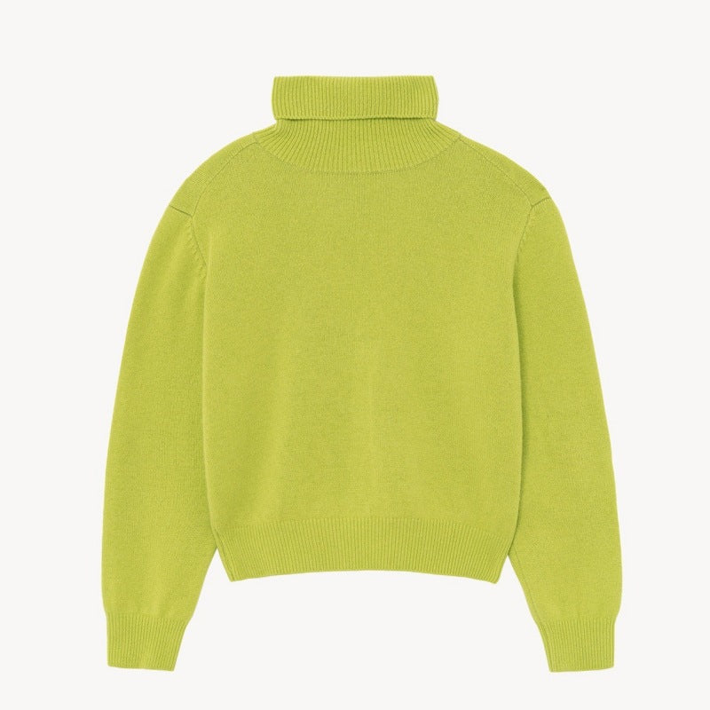 Damen Kuscheliger Rollkragenpullover aus hochwertigem Strick Drune