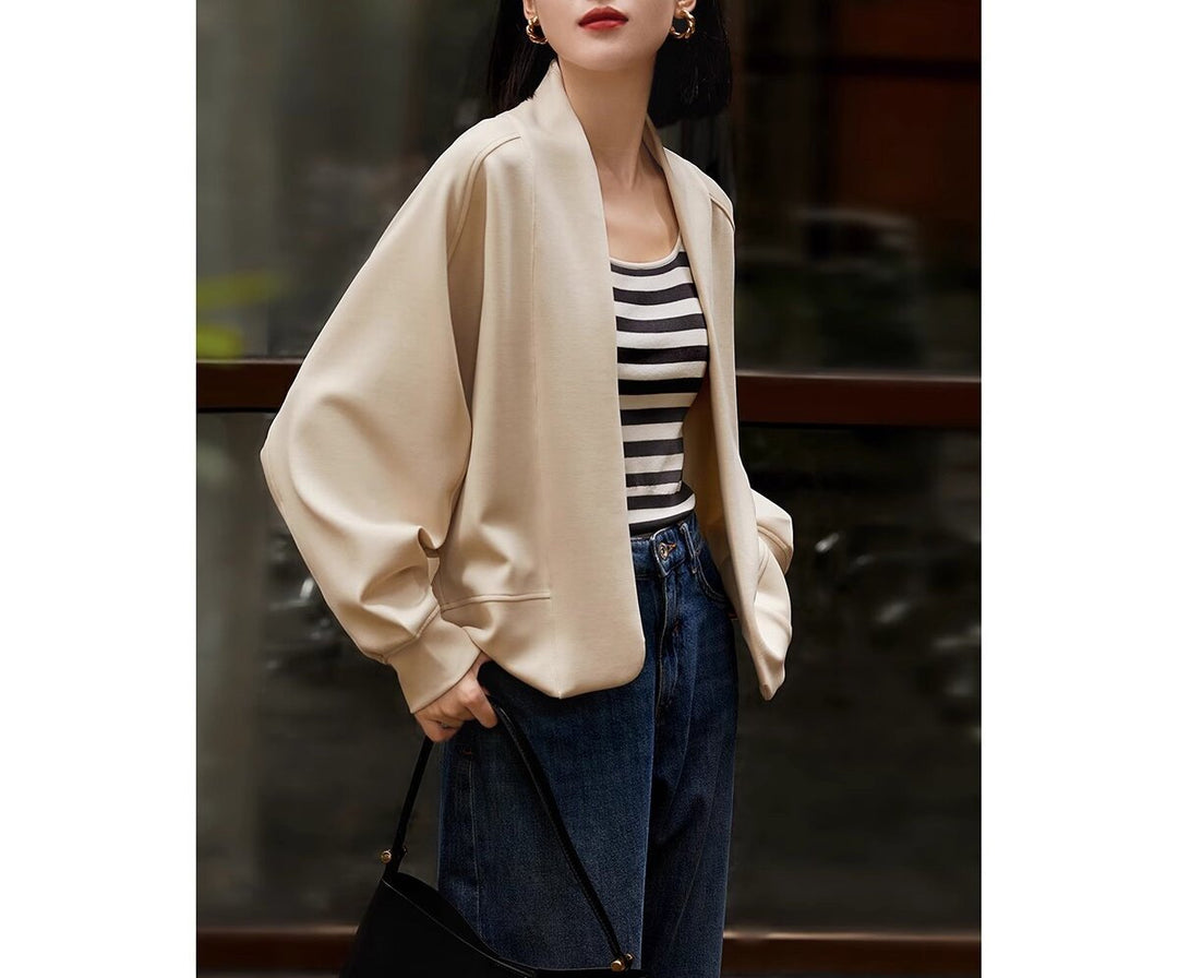 Damen Elegante und luftige Blazerjacke Drune