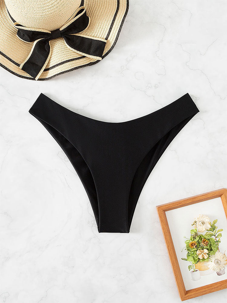Damen Hochgeschnittenes Bikini-Unterteil Drune