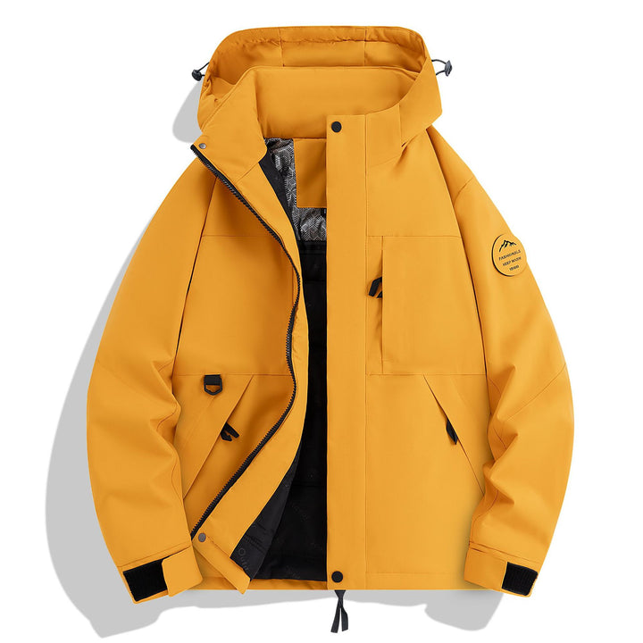 Herren Wasserdichte und atmungsaktive Softshell-Outdoorjacke Drune