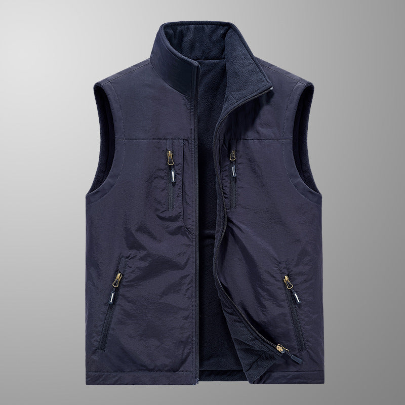 Herren Praktische Fleece-Weste Drune