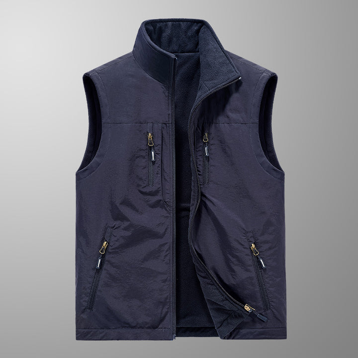 Herren Praktische Fleece-Weste Drune