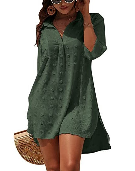 Damen lockeres Sommerkleid Drune