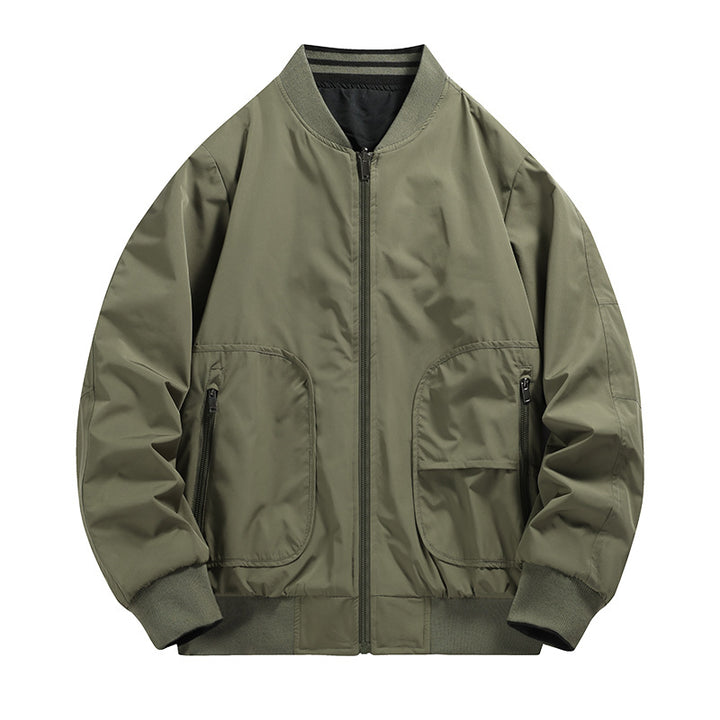 Herren Modische und funktionale Bomberjacke Drune