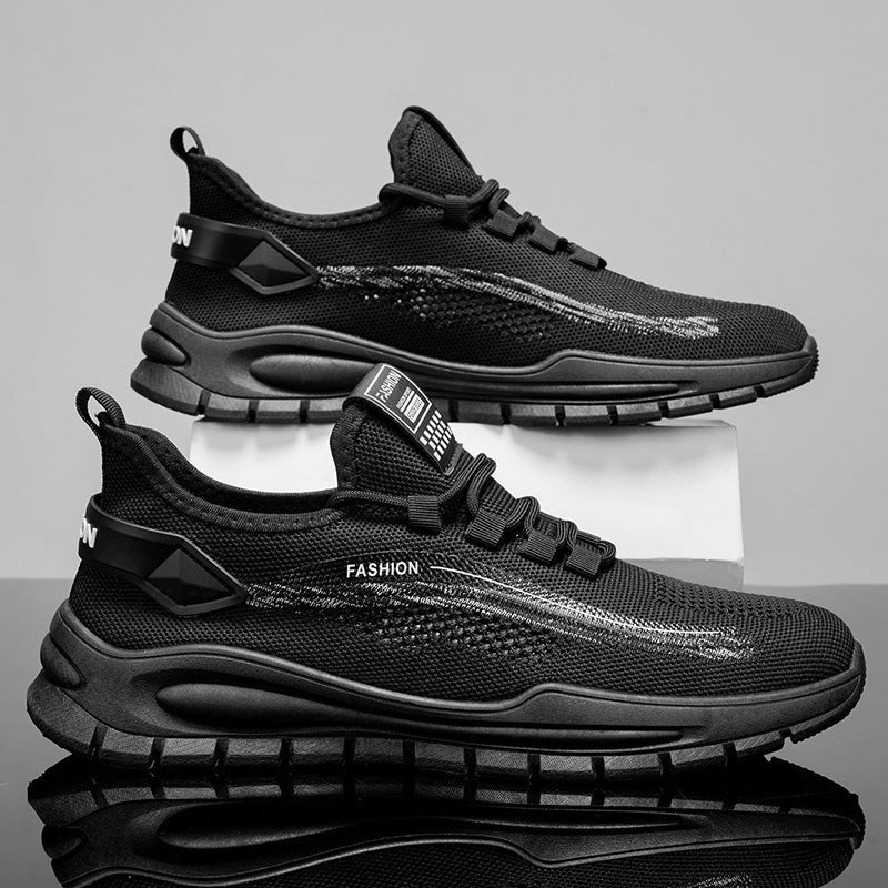 Damen Sportliche Sneaker mit atmungsaktivem Obermaterial und flexibler Sohle Drune