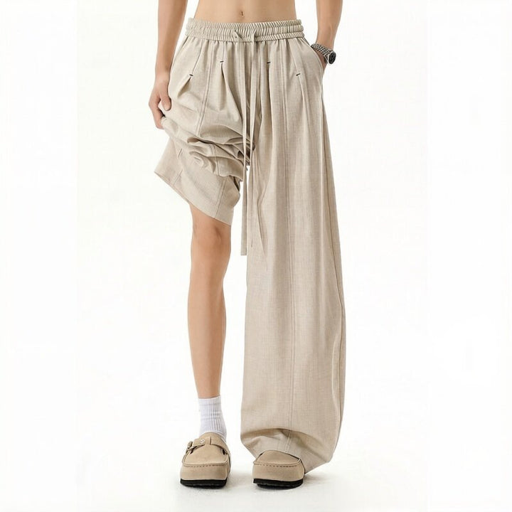 Damen Weitgeschnittene Freizeithose Drune