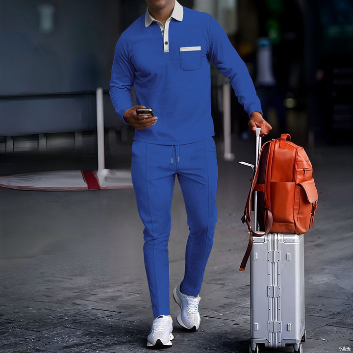 Herren modisches Polyester-Trainingsanzug mit atmungsaktive Eigenschaften Drune