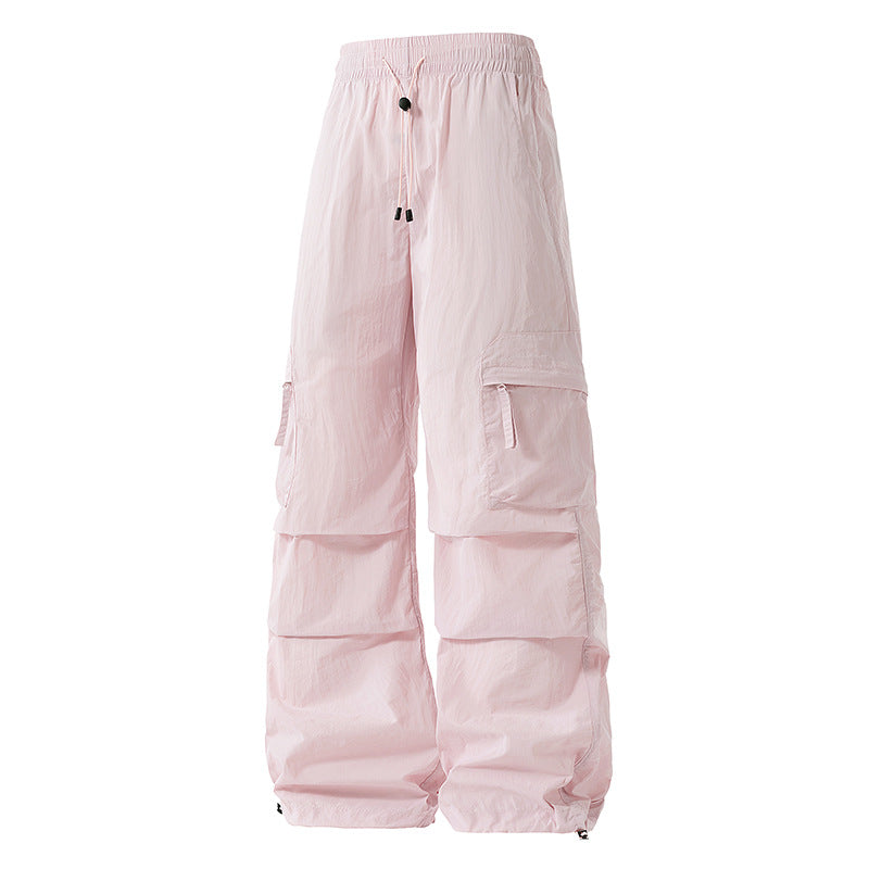 Damen Cargo-Hose mit elastischem Bund und Taschen Drune