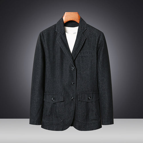 Herren Elegante und bequeme Blazerjacke Drune