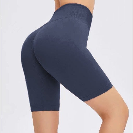 Damen Figurbetonte Radlerhosen mit super elastischem Material Drune