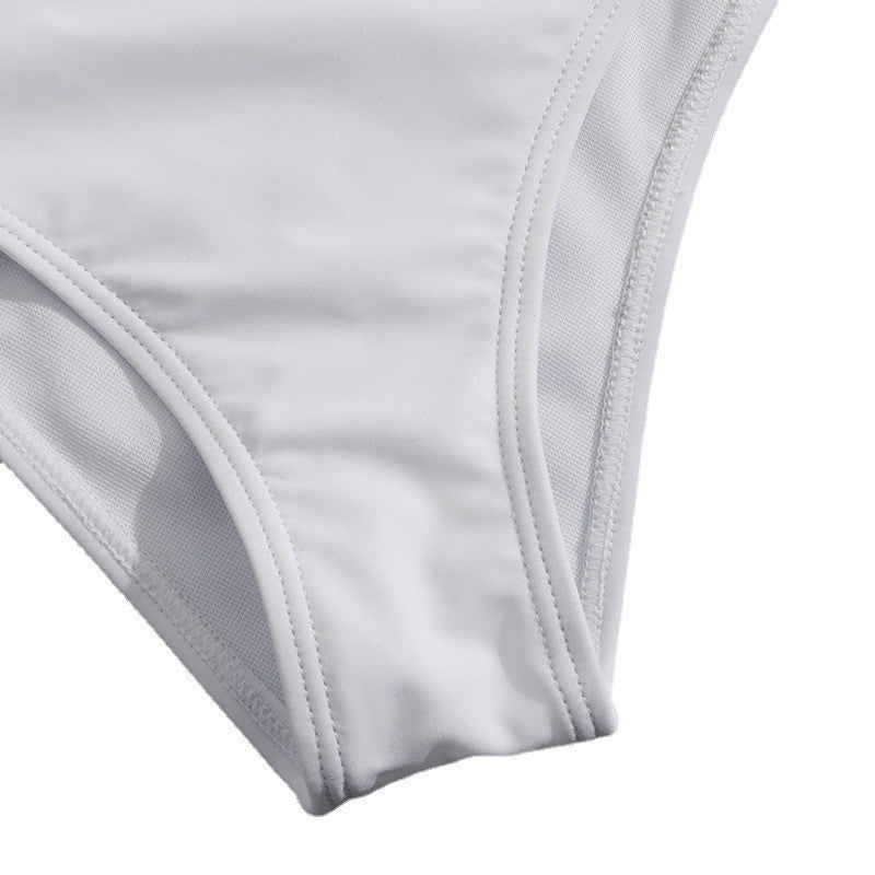 Damen Einteiler Badeanzug mit eleganten Rüschendetails Drune
