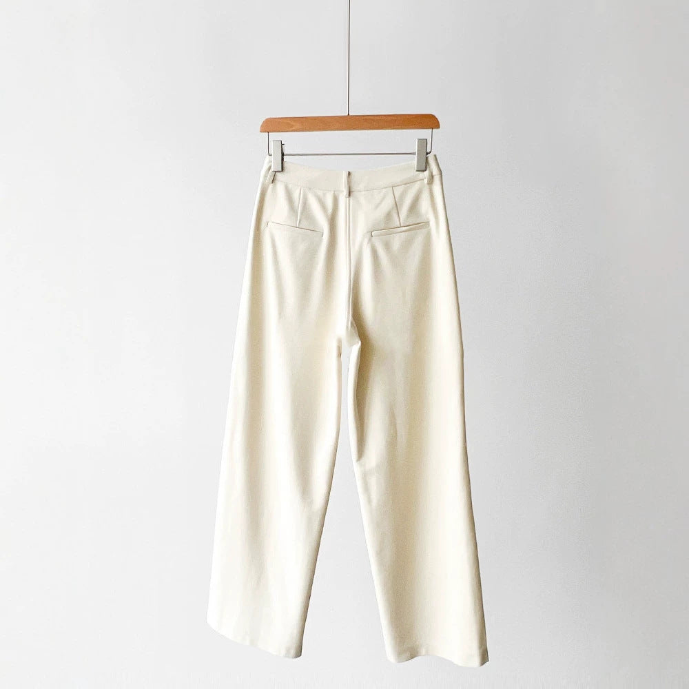 Damen Weit geschnittene elegante Trousers Drune