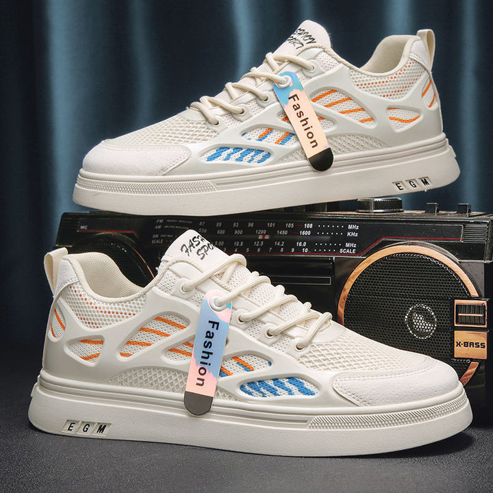 Damen Atmungsaktive Sport Sneakers mit flexiblem Obermaterial und stoßdämpfender Sohle Drune