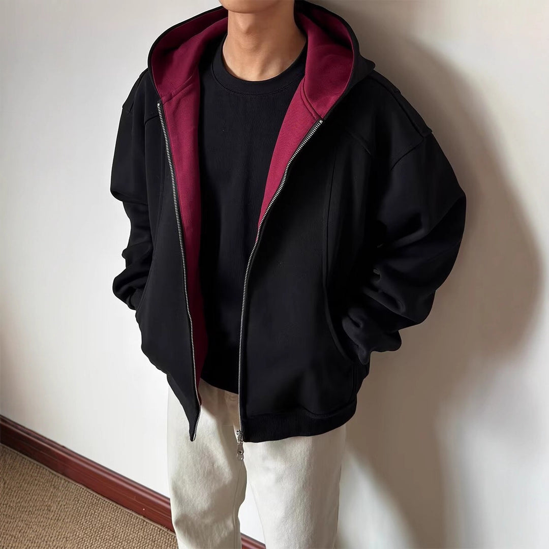 Herren Sportliche Fleecejacke Drune