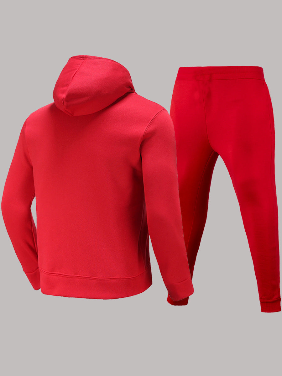 Damen Sportliches Hoodie- und Jogginghose-Set mit auffälligem Schriftzug Drune