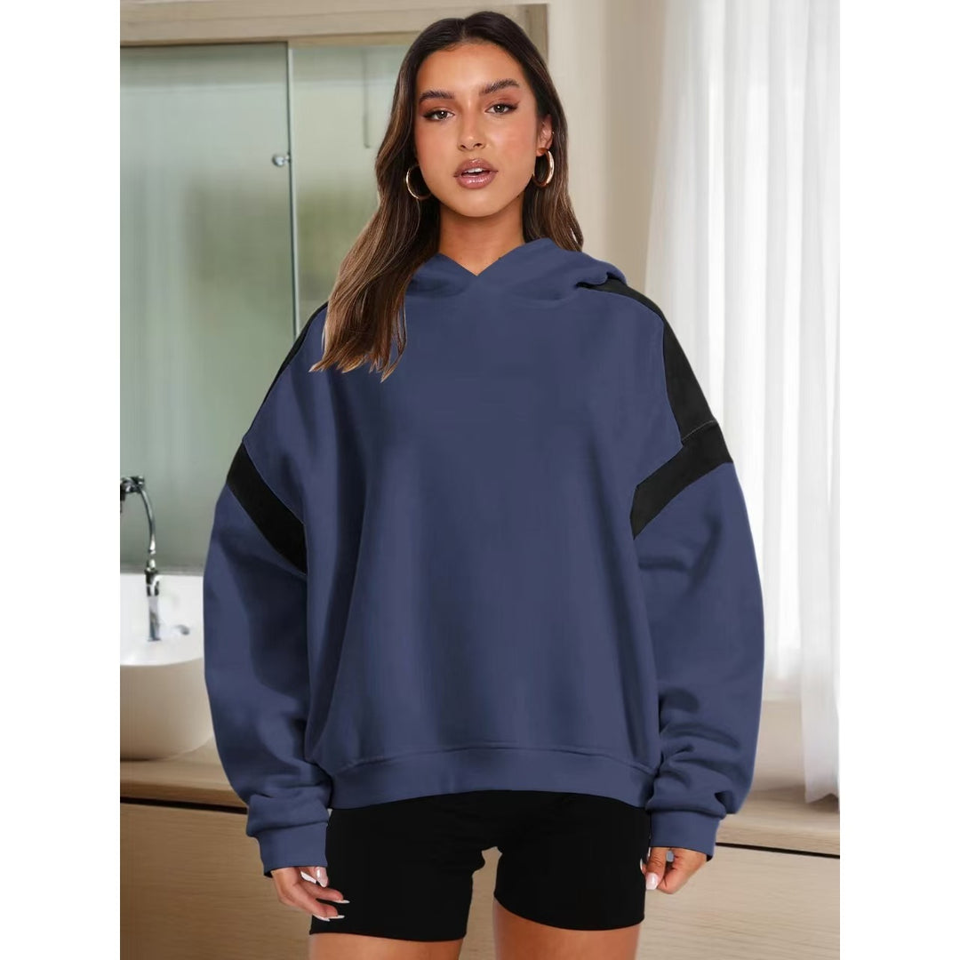 Drune | Kapuzensweatshirt mit Kontrasttasche