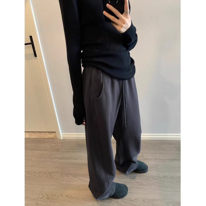 Damen Bequeme und stylische weit geschnittene Freizeithose Drune