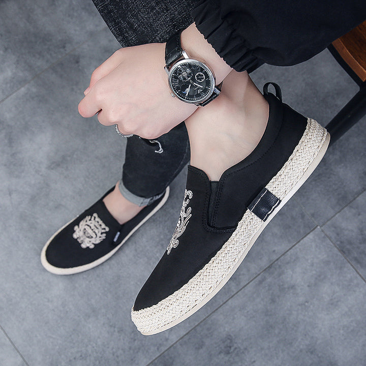 Damen Modische Slip-On Espadrilles