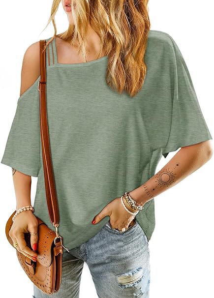 Damen Off-Shoulder-Top Drune
