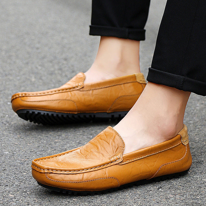 Herren Elegante Mokassins aus weichem Leder Drune