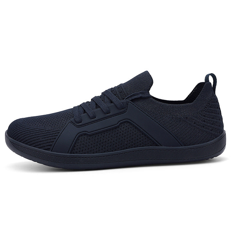 Herren nan urbaner Strick-Freizeit-Sneaker mit elastischem Schlupfschaft, thermoplastischer Seitenverstärkung und stoßdämpfender Leichtlaufsohle Drune