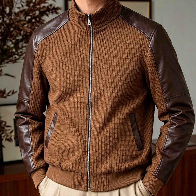 Herren Modische Jacke im sportlichen Design Drune