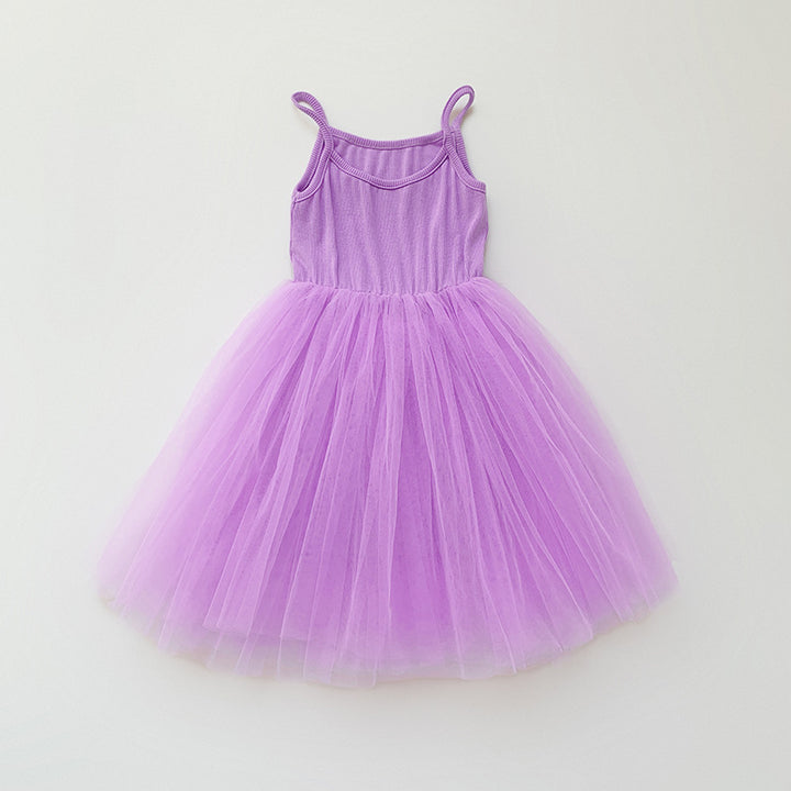 Mädchen Tüll Skater Tanzkleid Drune