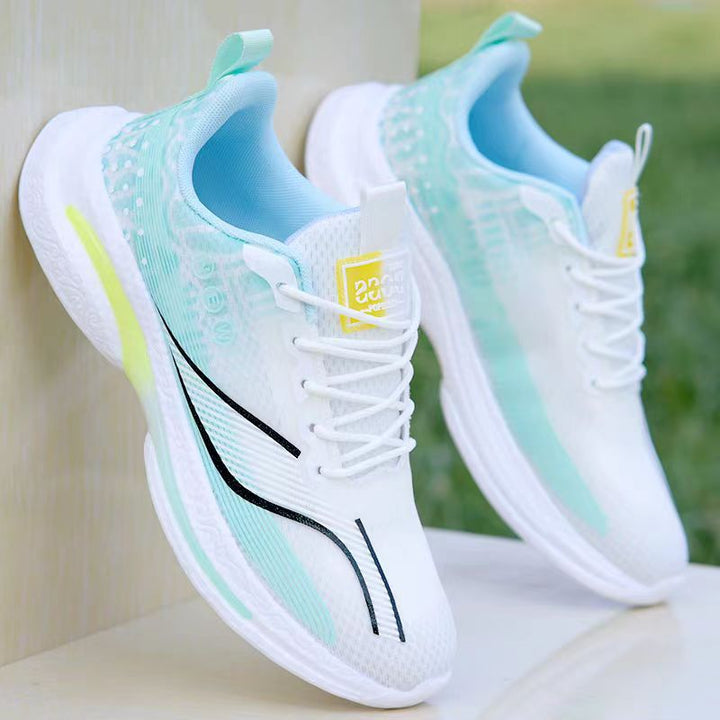 Damen Leichte Laufsneaker mit atmungsaktiver Oberfläche und flexibler Dämpfung Drune