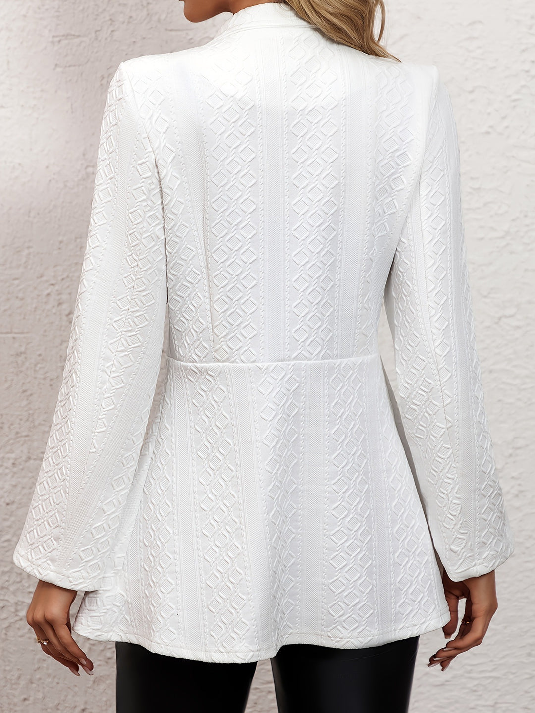 Damen Elegante Blazerjacke mit strukturiertem Design Drune