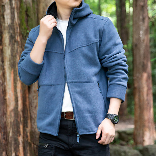 Herren Fleecejacke mit praktischen Taschen Drune