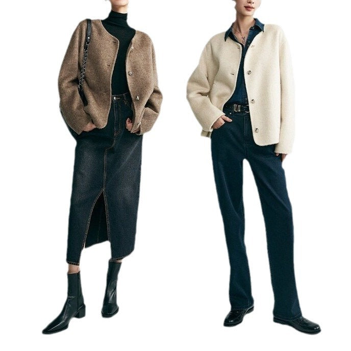 Damen Elegante und bequeme Strickjacke Drune