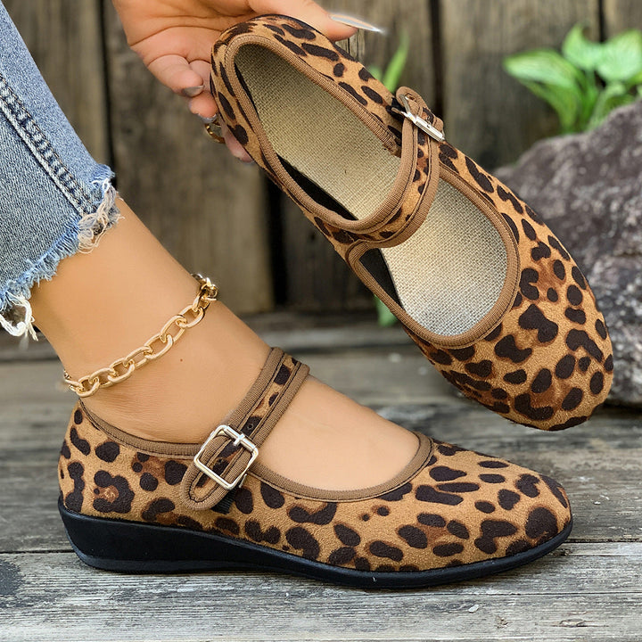 Damen Elegante und komfortable Mary Jane Schuhe Drune