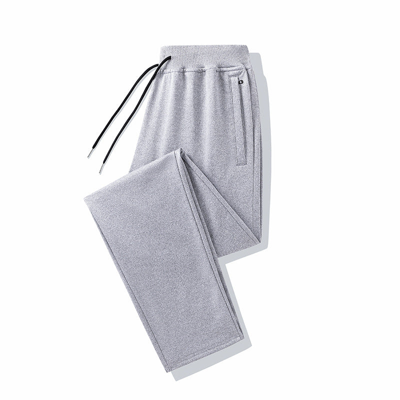 Herren Straight-Fit Jogginghose mit elastischem Bund, Kordelzug und verdeckten Seitentaschen Drune