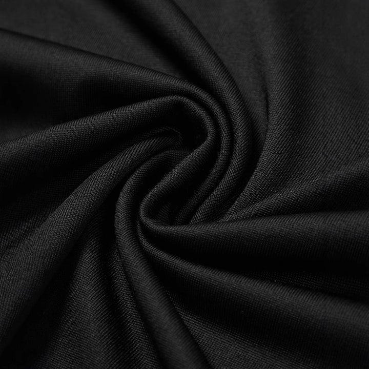 Damen Kurzarm T-Shirt mit elegantem Schleifenmuster und figurbetontem Design Drune